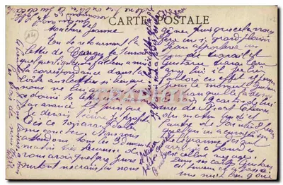 Asnelles-la-Belle-Plage — Hostellerie do 'Bec Fin' — editor desconhecido, n°2 — Verso