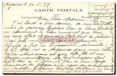 Argences (Calvados) — A Igreja — Gl. che C.G. n°698 — Verso