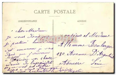 Wnętrze Kościoła NMP w Danestal (Calvados) — Zbiór Evremond-Féral Fillion, fot. Lisieux — Rewers