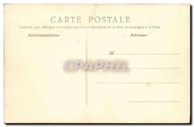Bernières - El Manoir — vista del manoir — B. F., París, n° 20 — Reverso