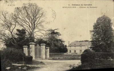 Bény-sur-Mer — Zamek Montamby — Zamki Calvadosu