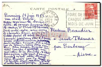 Bény-sur-Mer — Zamek (XVII wiek) — Façada Zachodnia — Zamki w Calvadosie — Rewers