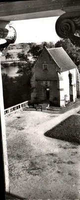 Benouville (Calvados) — Casa Maternal Departamental, vista da capela — Edição Elue, 40, avenue Gambetta, Luc-sur-Mer, n°3