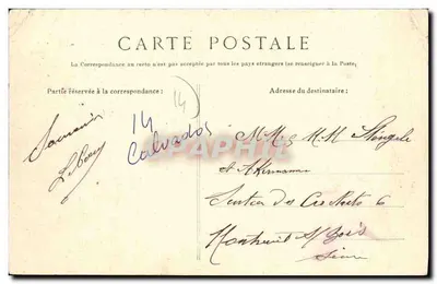 Bénerville — O Manoir — A. Bastry, fot. céit. Dennville-sur-Mer — Verso