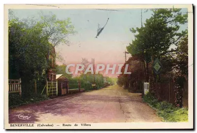 Bénerville (Calvados) — Estrada de Villers — editor Cim