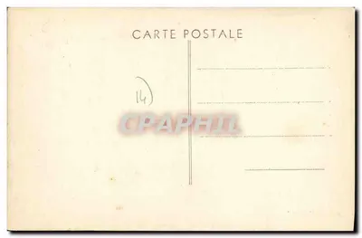 Bernières-sur-Mer (Calvados) — Rue de l'Église — Fot. Combier Maçon — Achterkant