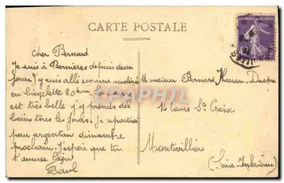 Bernières-sur-Mer — La Plage — Vista General — Ed. Poguet — Reverso