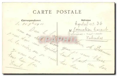 Bernières-sur-Mer (Calvados) — La Cassine — B.F., Parijs — Achterkant