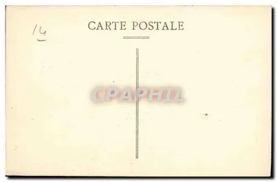 Bernières-sur-Mer — A Igreja — Edit. Poyet — Verso