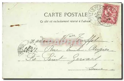 BEAUMONT en-AUGE (Calvados) — Vue de l'Abbaye — éditeur Fillion, phot.édit., Lisieux — Rewers