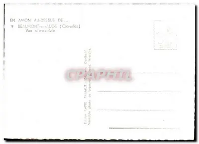 Beaumont-en-Auge — Algemene uitzicht — Uitgave Lape & Maur — Achterkant