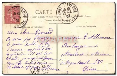 Iglesia de San Pedro-Azif — Beaumont-en-Auge (Calvados) — por Beaumont-en-Auge — Reverso