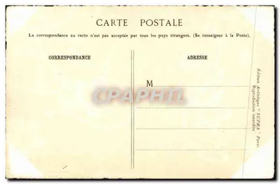 Calvados — Stare Zamki Barou — Artystyczna Edycja 'SCIPRA' Paryż — Rewers