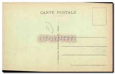Balleroy (Calvados) — A Igreja — A. Dubosq, editor. Dépôté — Verso