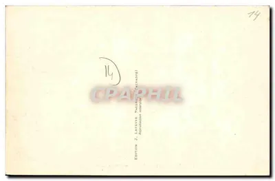 Balleroy — Widok na parafialną świątynię — Wydawnictwo J. Lefèvre (Calvados) — Rewers