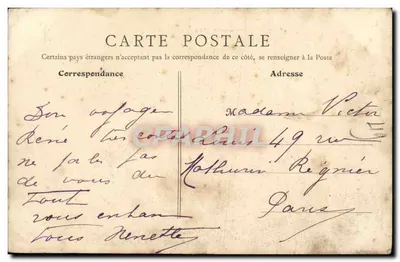 Bernières-sur-Mer (Calvados) — La Cassine — éditeur D. F. Paris — Rewers
