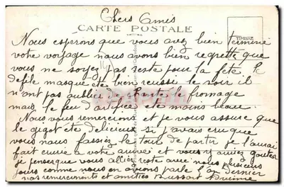 Bernières-sur-Mer — A Entrada da Praia — G. Maes, n°1053 — Verso