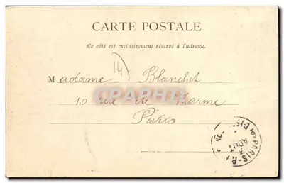 Bernières-sur-Mer — L'Église. Le Portail. — Éditeur Davia, Éditeurs — Verso