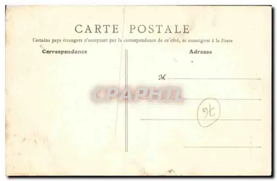 Bernières — O Portal da Igreja — B.F., Paris 852 — Verso
