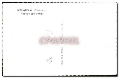 BETHARRAM (Calvados) — Front budynku — Foto JFM — Rewers