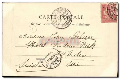 Beuzeval-Houlgate (Calvados) — Moinho Landry — A Velha Arie — H.V. — Verso