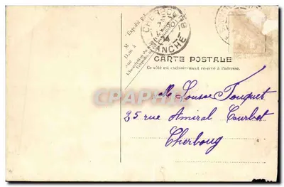Beuzeval — Rue du Rocher — Paryż, nr 10 — Rewers