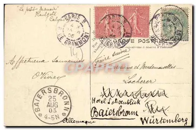Beuzeval-Houlgate — Ogólny widok — Y.P. Paris, Nr 15 — Rewers