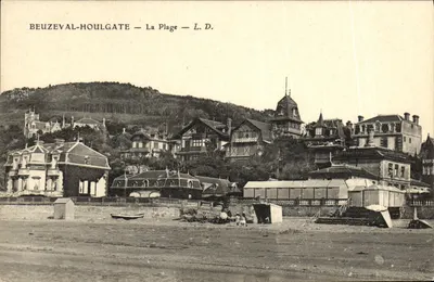 Beuzeval-Houlgate — A Praia — L.D.