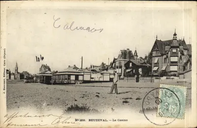 Beuzeval — O Casino — J. Brechet, Editor, Caen (Depositado) N°259