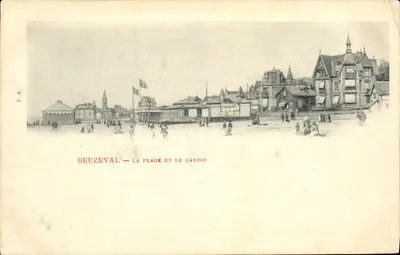 Beuzeval — La plage et le casino — F.A. éditeur