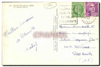 Blonville-sur-Mer — Wielki Hotel — Wydawnictwo Vogüe — Rewers