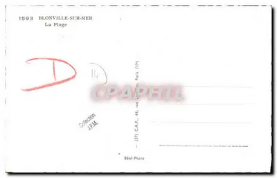 ब्लोनविल-सर-मर — प्लेज — रियल-फोटो — पीछे