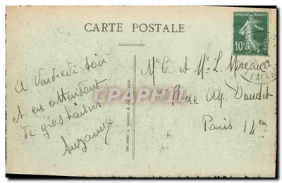 Blonville-sur-Mer — Un angolo delle Rocce a marea alta — IMP. PHOT. A. FILHAT & CIE, CAUDECH — Verso