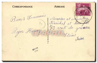 Blonville-sur-Mer — Regreso de la pesca — LL n°16 — Reverso