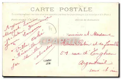 Blonville-sur-Mer — Barrio de la rue de la Mare — Edición de la Agencia Brouchebot — Reverso