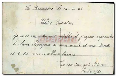Amitiés de La Boissière — editore Furia, n° 876 — Verso