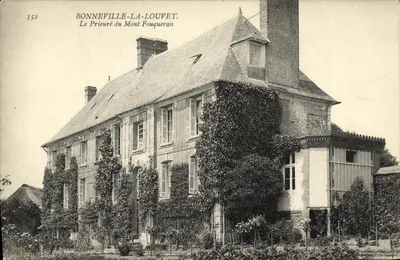 Bonneville-la-Louvet — Das Priory von Mont Fouqueran — unbekannter Verlag, Nr. 352