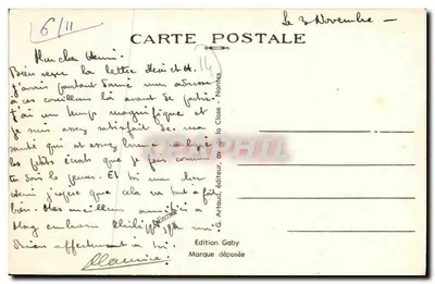 Bonneville-sur-Touques (Calvados) — El Manoir de Bonneville — Gaby — Reverso