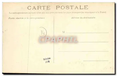 Bonneville-sur-Touques — Interior de la Iglesia — Edición P. L. X. — Reverso
