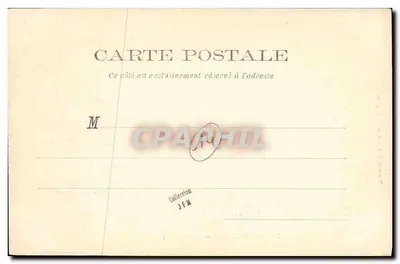 Brécy (Calvados) — O Castelo — Hachette et Cie, foto, N° 8017 — Verso