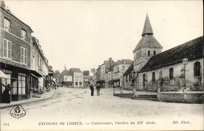 Cambrèmer — Torre da Igreja do Século XII — ND. Fot.