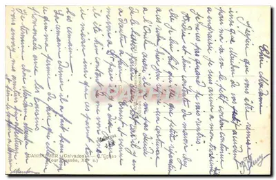 Cambrémer (Calvados) — A Igreja — Editor La Martinière (Seyne-sur-Mer) — Verso
