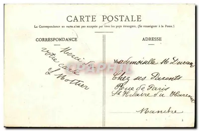 Campeaux — Weg naar Vire — L. Foucault, uitg. Viré — Achterkant