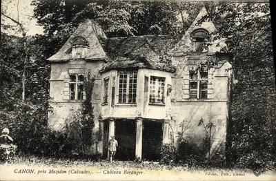 CANON, perto de Mézidon (Calvados) — Castelo Béranger — Fillion, Ed., Lisieux