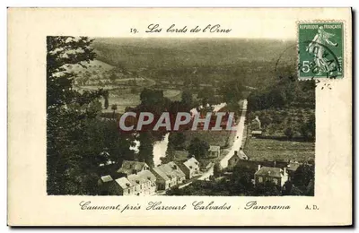 Caumont, perto de Harcourt, Calvados — Les bords de l'Orne — A.D.