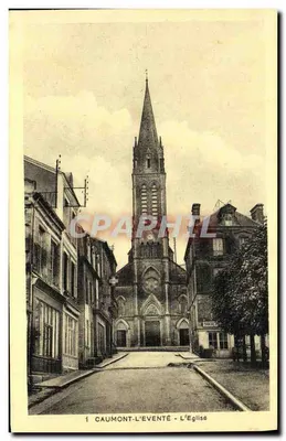 Caumont-l'Éventé - A Igreja — editor Désiré Désiré (Calvados)
