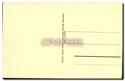 Caumont-l'Éventé - A Igreja — editor Désiré Désiré (Calvados) — Verso