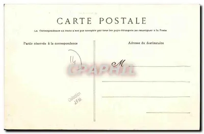 Caumont-l'Éventé — O Mercado Coberto — Fot. Leprunier, Bx — Verso