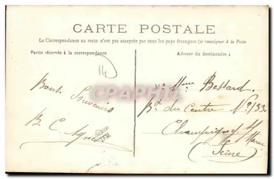 Caumont-l'Éventé — O Haras — Editor: B. C. Siquier — Verso