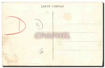 Cauville (Calvados) - Le Bourg — Route d'Haroucourt — Edição Jouveune, em Cauville — Verso